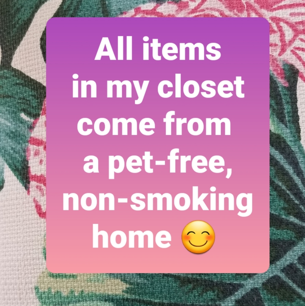 My home is pet-free and non-smoking